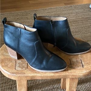 MADEWELL BLACK BOOTIES